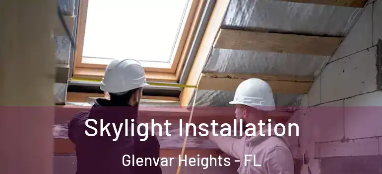 Skylight Installation Glenvar Heights - FL